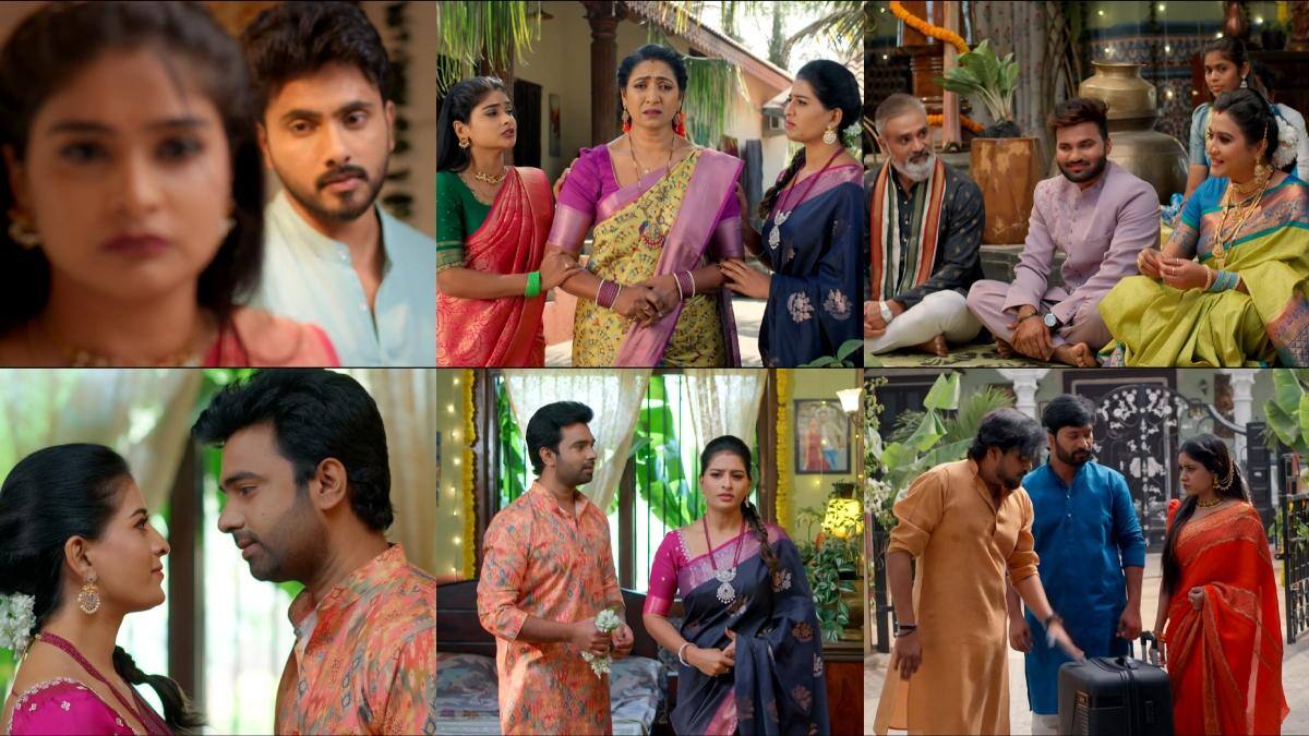 Illu Illalu Pillalu Serial Today January 16th: ఇల్లు ఇల్లాలు పిల్లలు: నిశ్చితార్థంలో ట్విస్టులు! వేదవతి టెన్షన్, కామాక్షి సూట్ కేసు రహస్యం!