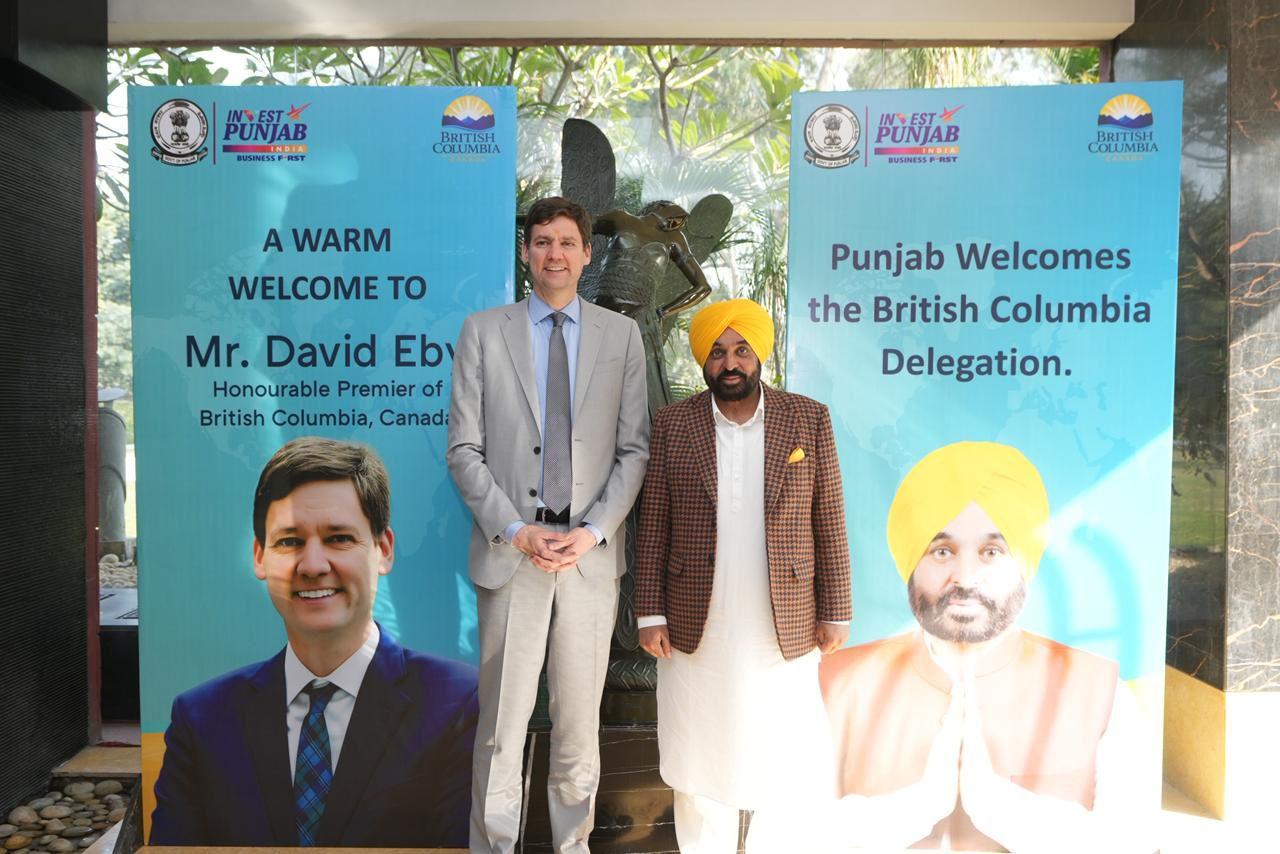 Punjab CM Bhagwant Mann Pushes For Stronger Trade, Investment Ties With British Columbia