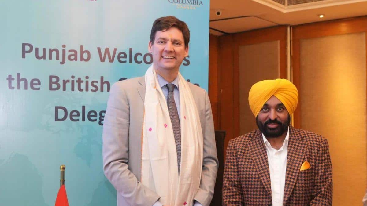 Punjab CM Bhagwant Mann Pushes For Stronger Trade, Investment Ties With British Columbia