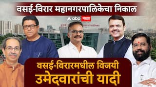 Vasai-Virar Municipal Corporation Election Results 2026 : वसई-विरार महानगरपालिका निवडणुकीतील विजयी उमेदवारांची संपूर्ण यादी वाचा एका क्लिकवर