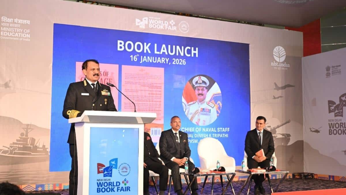 'Happy To See The Kindle Generation Reading': Navy Chief Speaks At World Book Fair 2026