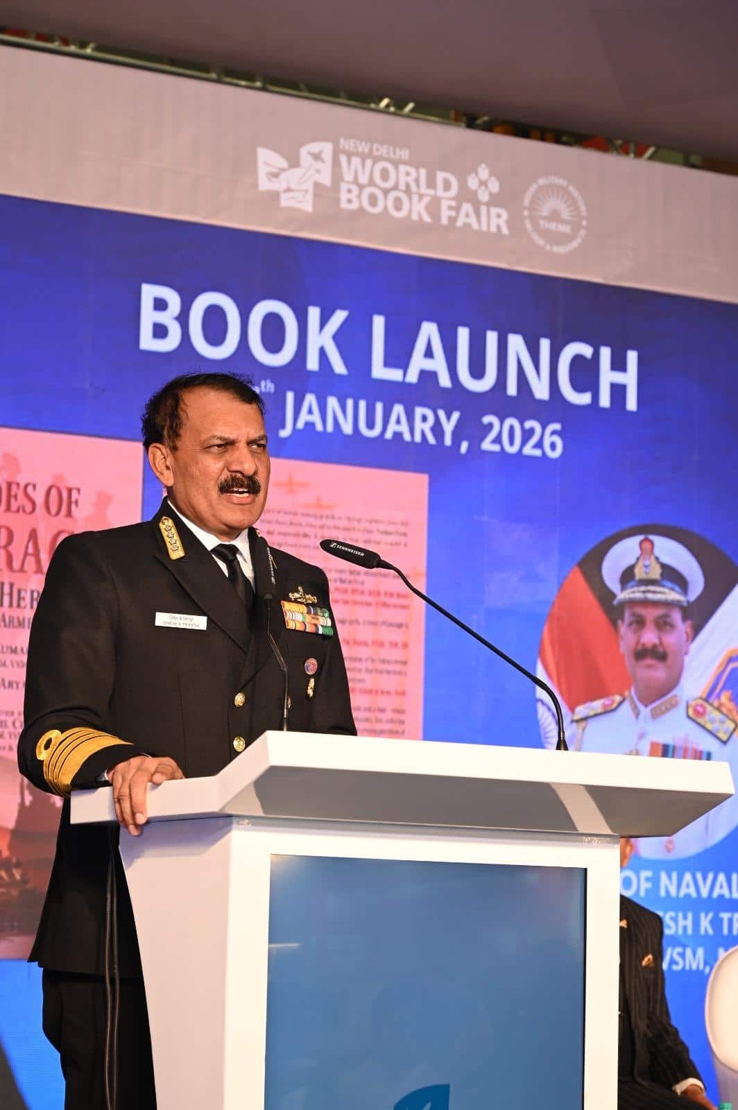 Happy To See The Kindle Generation Reading': Navy Chief Speaks At World Book Fair 2026