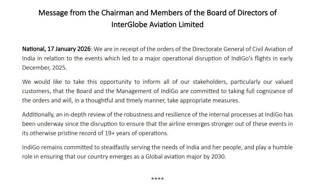 Indigo ఎయిర్‌లైన్స్‌కు భారీ జరిమానా విధించిన DGCA.. రూ.50 కోట్ల డిపాజిట్‌కు సైతం ఆదేశాలు