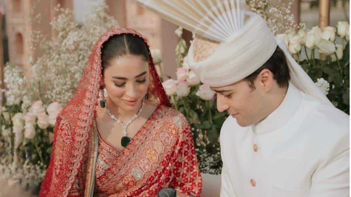Pakistanis Angry As Nawaz Sharif’s Granddaughter-in-Law Wears Indian Designers At Wedding