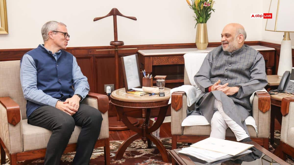जम्मू कश्मीर: CM उमर अब्दुल्ला ने अमित शाह से की मुलाकात, जानिए किन मुद्दों पर हुई चर्चा?