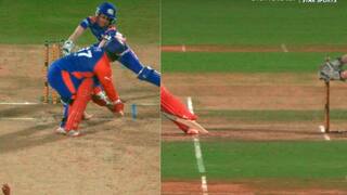 lizelle lee out or not out faced off umpire on ground during delhi capitals vs mumbai indians match wpl 2026 lizelle lee run out controversy