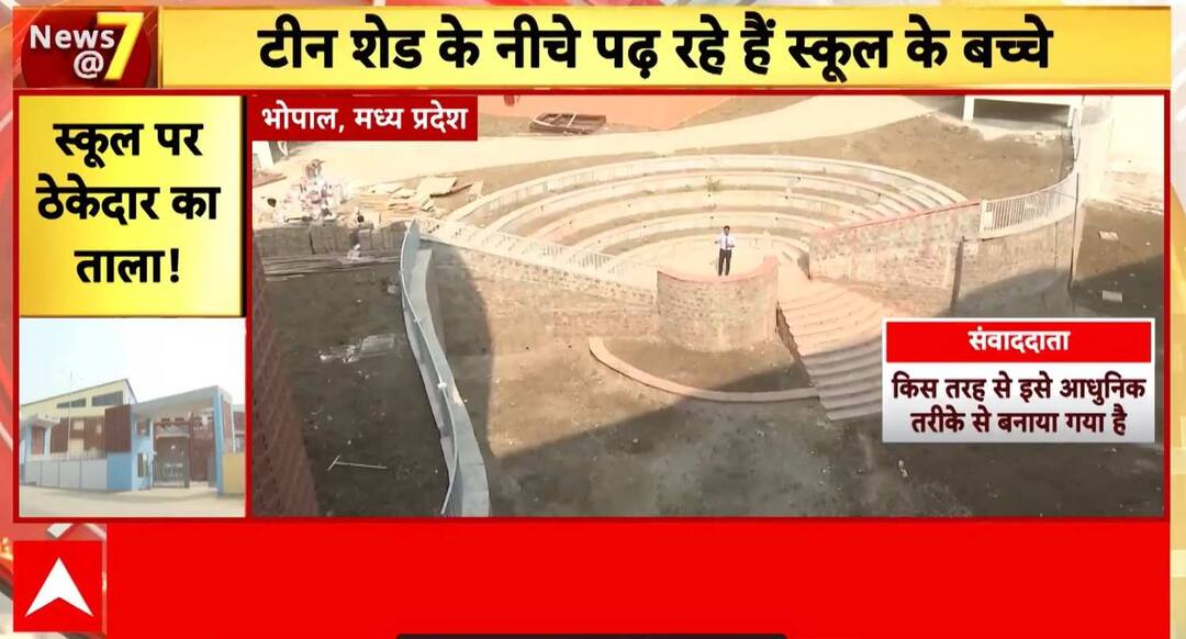 Exclusive: MP Education Crisis Exposed: Inaugurated School Locked, Students Study in Tin Sheds