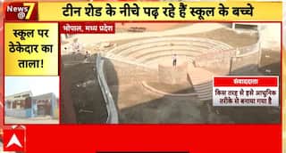 Exclusive: MP Education Crisis Exposed: Inaugurated School Locked, Students Study in Tin Sheds