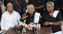 தே.ஜ., கூட்டணியில் டிடிவி தினகரன் - எல்லாம் திரிசூலத்தின் மகிமை - மதுரையில் கி.வீரமணி பேட்டி !