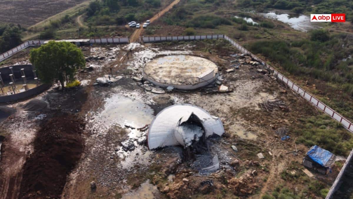 सूरत: पानी में गई जनता के टैक्स की रकम, टेस्टिंग में ही धड़ाम हुई 21 करोड़ की टंकी, बनने के बाद ही छूटने लगी थी पपड़ी