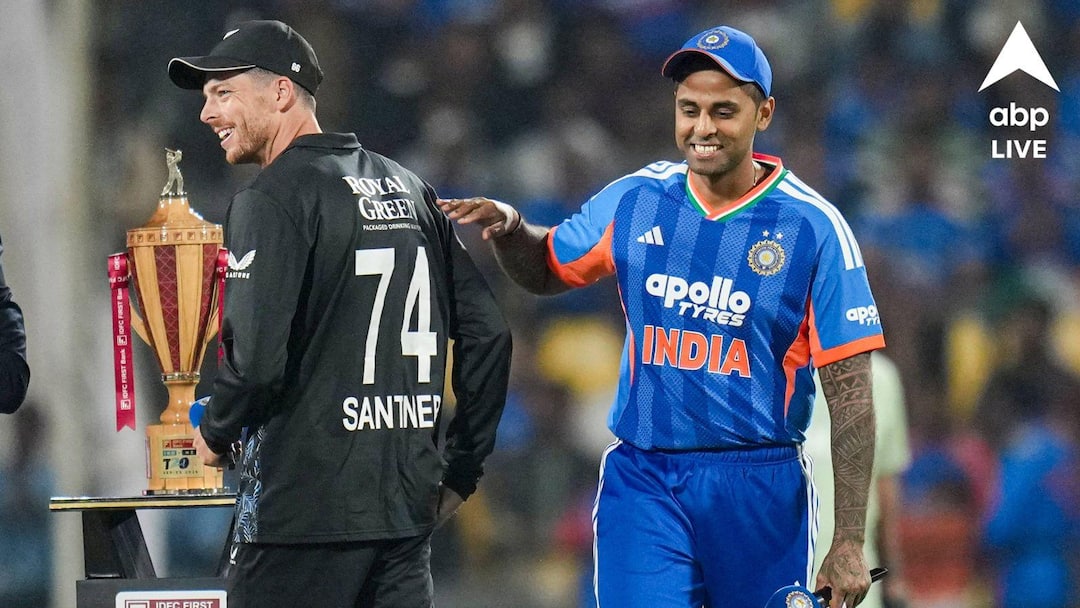 অভিষেক-রিঙ্কুর প্রলয়ে ৪৮ রানে নিউজ়িল্যান্ডকে হারাল ভারত, এগিয়ে গেল টি-২০ সিরিজে অভিষেক-রিঙ্কুর প্রলয়ে ৪৮ রানে নিউজ়িল্যান্ডকে হারাল ভারত, এগিয়ে গেল টি-২০ সিরিজে