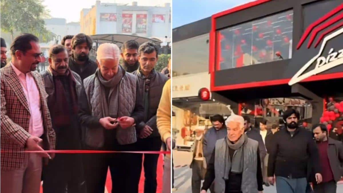 Pakistan Defence Minister Inaugurates 'Fake Pizza Hut’ In Sialkot, Gets Trolled Online