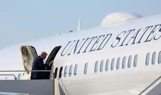 Donald Trump Reaches Switzerland For Davos Summit Amid Tensions With EU