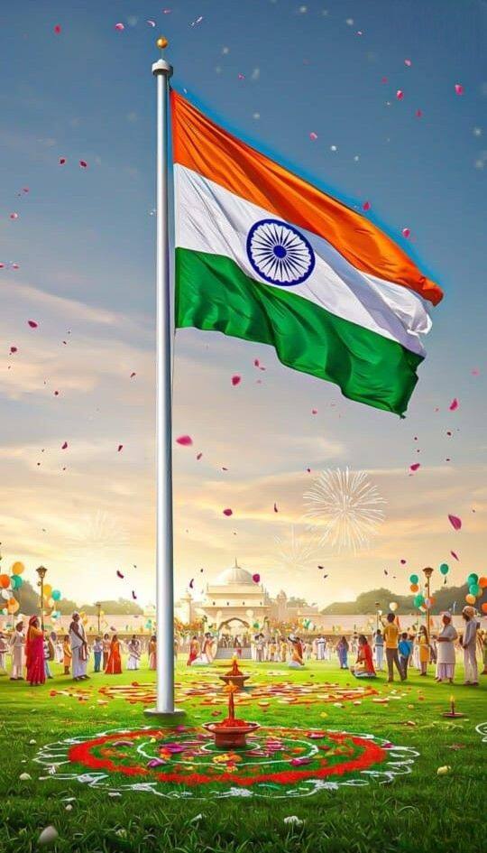 प्रजासत्ताक दिनी राष्ट्रध्वज फडकवताना 'ध्वजारोहण' केलं जातं.