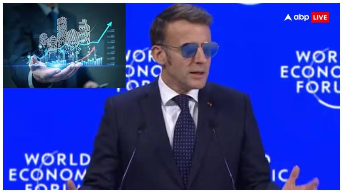 Emmanuel Macron Sunglass:దావోస్‌లో కళ్లద్దాలు పెట్టుకున్న ఫ్రెంచ్ అధ్యక్షుడు! అమాంతం పెరిగిన స్టాక్స్‌! 
