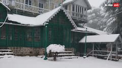 बर्फ की चादर से ढके हिमाचल के पहाड़, सीजन की पहली बर्फबारी की खूबसूरत तस्वीरें आईं सामने