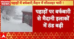 Weather Alert: Heavy Snowfall in Hills Triggers Cold Wave, Traffic Chaos Across North India
