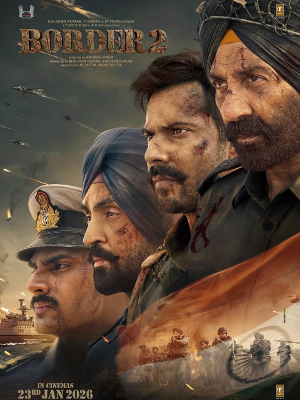 सनी देओल की‘बॉर्डर 2’ बाद बॉलीवुड में एक बार फिर देशभक्ति और वॉर फिल्मों का ट्रेंड तेज होता दिख रहा है. आने वाले समय में कई ऐसी फिल्में लाइनअप में हैं जो देश के लिए जोश, जज्बा और गर्व से भर देने वाली हैं. इन फिल्मों का फैंस बेसब्री से इंतजार कर रहे हैं.