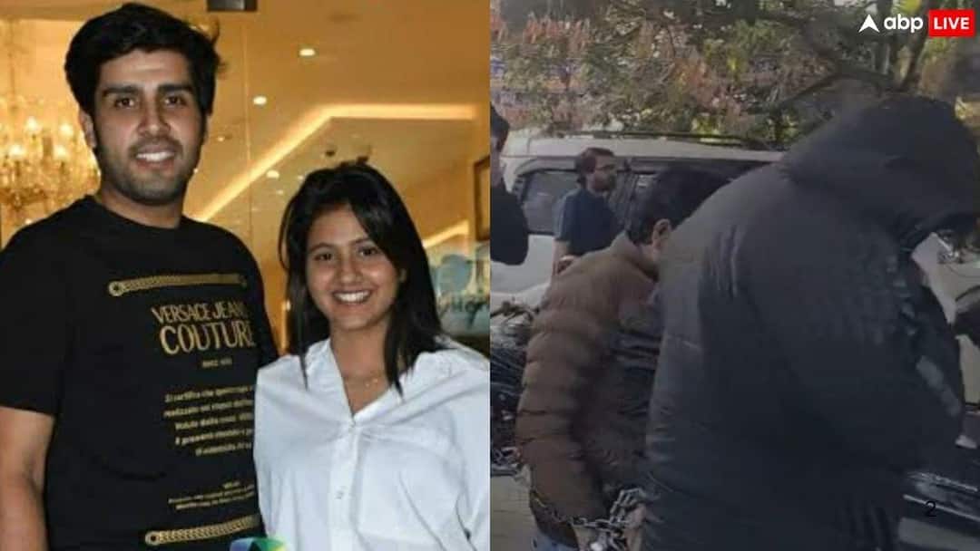 कच्चा बादाम फेम अंजलि अरोड़ा के बॉयफ्रेंड आकाश संसनवाल गिरफ्तार, गाड़ी पर लगाया था एक्स-एमपी का फर्जी स्टीकर Kacha Badam fame Anjali Arora boyfriend Akash arrested in Meerut कच्चा बादाम फेम अंजलि अरोड़ा के बॉयफ्रेंड आकाश संसनवाल गिरफ्तार, गाड़ी पर लगाया था एक्स-एमपी का फर्जी स्टीकर