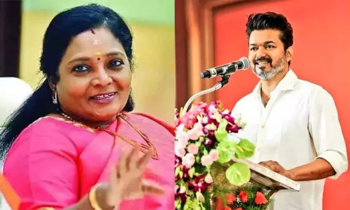 NDA கூட்டணிக்கு விஜய் வந்தால் தொடர்ந்து அரசியல் செய்யலாம் ! தமிழிசை சவுந்தராஜன் பரபரப்பு பேச்சு