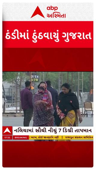 Gujarat Cold Wave : ઠંડીમાં ઠુંઠવાયું ગુજરાત