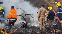 Baramati Plane Crash: బారామతిలో విమాన ప్రమాద తీవ్రతను తెలియజేేసే ఫొటోలు!