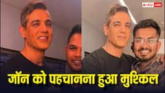 जॉन अब्राहम को क्लीन शेव देखकर फैंस को लगा झटका, बोले- 'ये क्या हाल हो गया है'