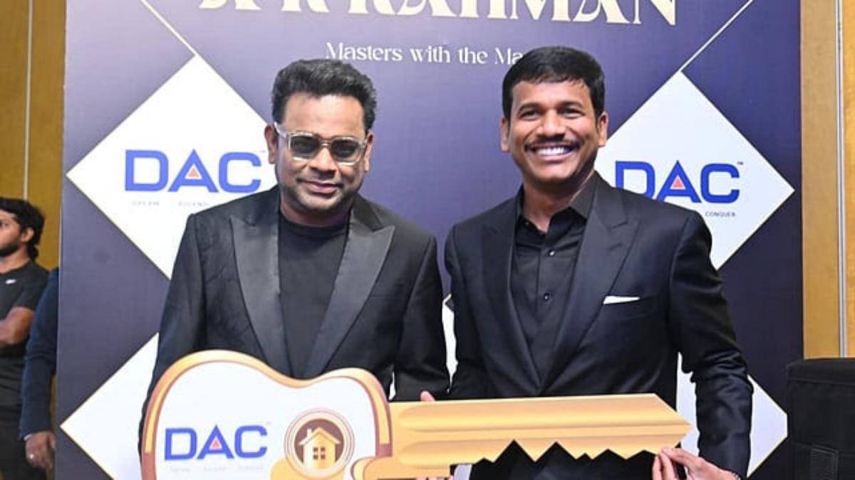 ஏ.ஆர்.ரஹ்மான் DAC Developers உடன் கைகோர்ப்பு !! பிராண்ட் அம்பாசிடராக ஏ.ஆர் ரகுமான் நியமனம்
