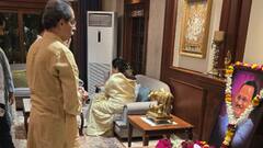 Ajit Pawar Plane Crash: उद्धव ठाकरे रात्री अजितदादांच्या बारामतीत पोहोचले, पार्थ पवार अन् सुनेत्रा वहिनींचं सांत्वन, त्याचीच काही क्षणचित्रे..