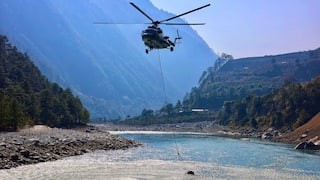 WATCH: IAF Battles Raging Himalayan Forest Fire At 9,500 Ft In Arunachal's Lohit Valley