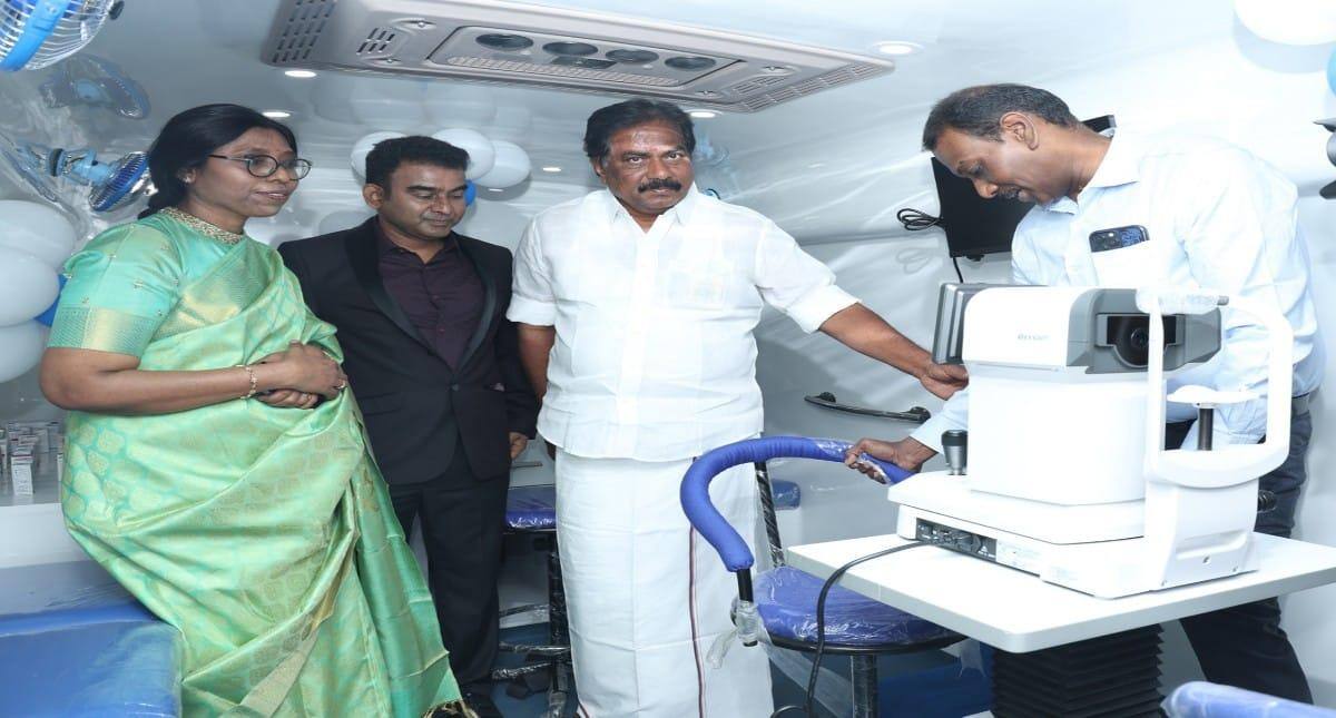 தரமான கண் சிகிச்சை என்பது அனைத்து மக்களுக்குமான ஒரு அடிப்படைத் தேவையாகும் - அமைச்சர் மூர்த்தி !