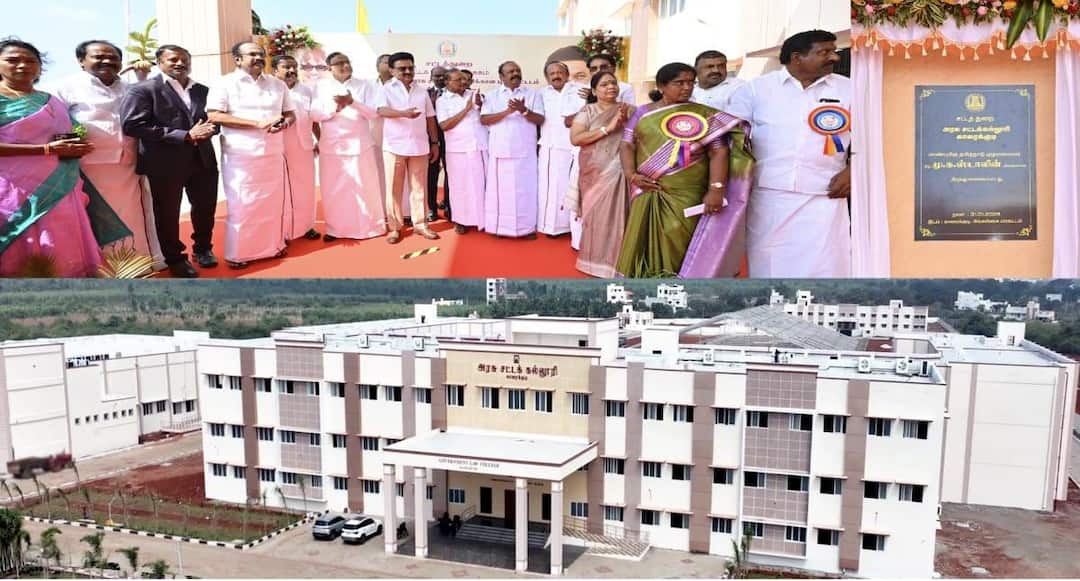 சிவகங்கை செட்டிநாடு வேளாண் கல்லூரியில் புதிய சாதனை.. ரூ.61.79 கோடி மதிப்பிலான கட்டடங்கள் திறப்பு !