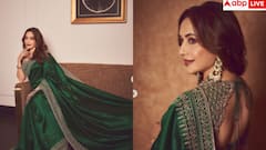 Madhuri Dixit Saree Look: माधुरी दीक्षित की इस ग्रीन साड़ी ने जीता फैंस का दिल, कीमत जानकर उड़ जाएंगे होश!