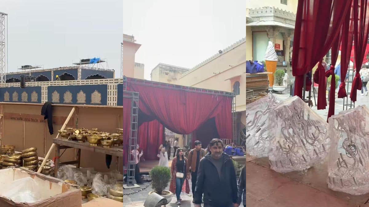 Vijay Deverakonda-Rashmika Mandanna to tie the knot on February 2? Royal preparations going on in Udaipur! inside video viral