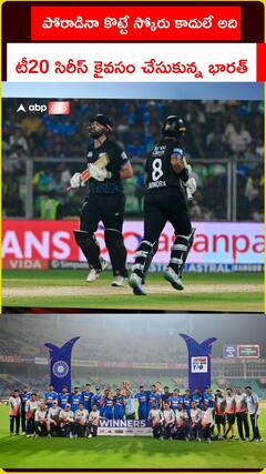 పోరాడినా కొట్టే స్కోరు కాదులే అది టీ20 సిరీస్ కైవసం చేసుకున్న భారత్