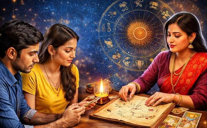 ज्योतिष केवल कुंडली तक सीमित नहीं है. इसमें वास्तु शास्त्र, टैरो कार्ड रीडिंग, न्यूमरोलॉजी और वैदिक ज्योतिष जैसी कई शाखाएं शामिल हैं. आप अपनी पसंद और समझ के अनुसार किसी एक या एक से ज्यादा फील्ड में विशेषज्ञता हासिल कर सकते हैं.