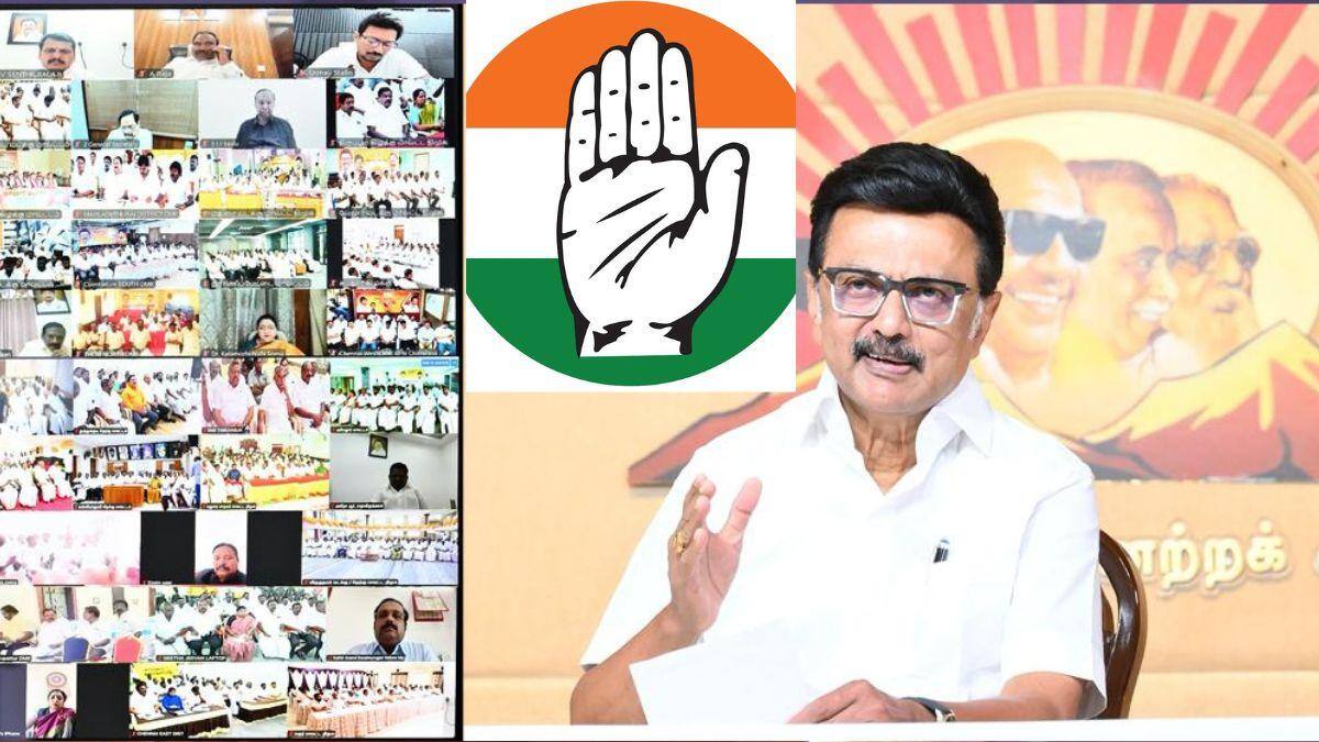 DMK Congress Alliance : ”காங்கிரஸ் கட்சிக்கு கூடுதல் சீட் கொடுக்கக் கூடாது’ போர்கொடித் தூக்கும் திமுக தலைவர்கள்..?