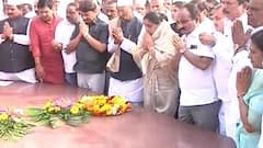 Sunetra Pawar: उपमुख्यमंत्री सुनेत्रा पवारांकडून प्रितीसंगमावर यशवंतराव चव्हाणाच्या समाधीस्थळी पुष्पचक्र अर्पण करत अभिवादन
