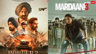 बॉर्डर 2 वर्सेस मर्दानी 3: रानी मुखर्जी या सनी देओल किसकी फिल्म ने सोमवार को किया ज्यादा बॉक्स ऑफिस कलेक्शन?