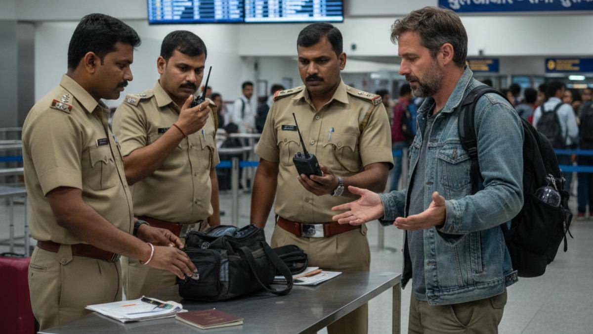 அந்தமான் பயணத்தில் சிக்கல்! ஜிபிஎஸ் கருவியுடன் சிக்கிய ஜெர்மன் பயணி: பரபரப்பை ஏற்படுத்திய சென்னை விமான நிலையம்!