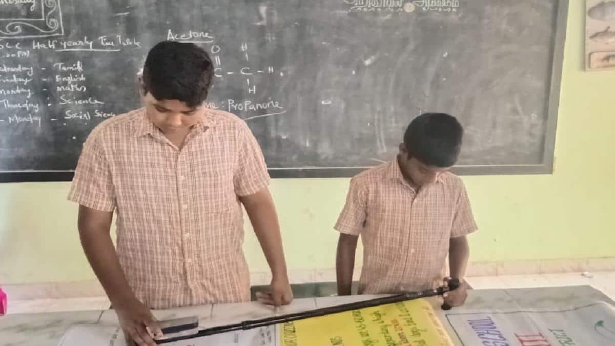 யாருப்பா நீங்க... சின்ன வயசுல எம்புட்டு பெரிய யோசனை: அரசு பள்ளி மாணவர்கள் அசத்தல்