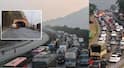 Mumbai Pune Expressway Traffic: पुणे-मुंबई एक्सप्रेस हायवेवर पुन्हा सिमेंटचा कंटेनर बंद पडला; लोणावळ्यात वाहनांच्या रांगा