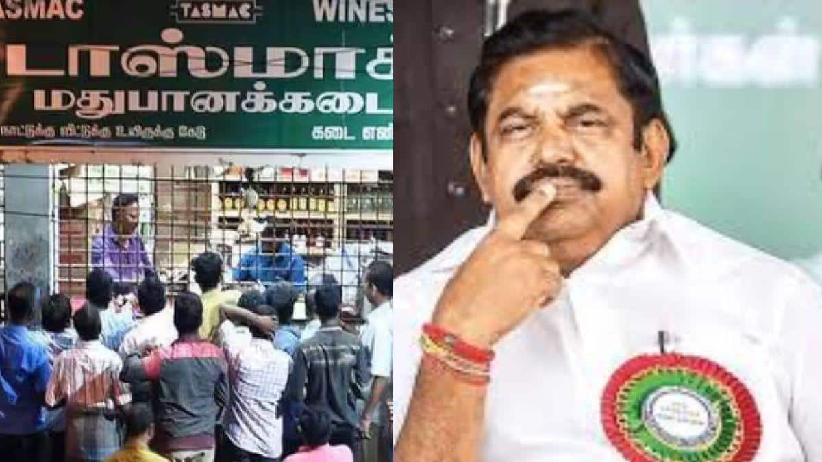 Tasmac admk protest : டாஸ்மாக் ஊழியர்கள் பணி நிரந்தரம்.! அதிமுக கையில் எடுத்த ஆயுதம்- இபிஎஸ் வெளியிட்ட அறிவிப்பு