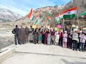 PoK के गांव के सामने पाकिस्तानी प्रोपेगेंडा की उड़ी झज्जियां, 'एक भारत, श्रेष्ठ भारत' का जश्न
