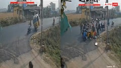 Video: 10 सेकंड में कलेजा मुंह को आ जाएगा! मोड पर पलट गया लोगों से भरा तेज रफ्तार ऑटो, देखें वीडियो