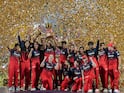 RCB vs DC, WPL Final: EE SALA CUP NAMDU...आरसीबीने दुसऱ्यांदा पटकावलं WPL चं जेतेपद; स्मृती मानधनाचं जोरदार सेलिब्रेशन, PHOTO