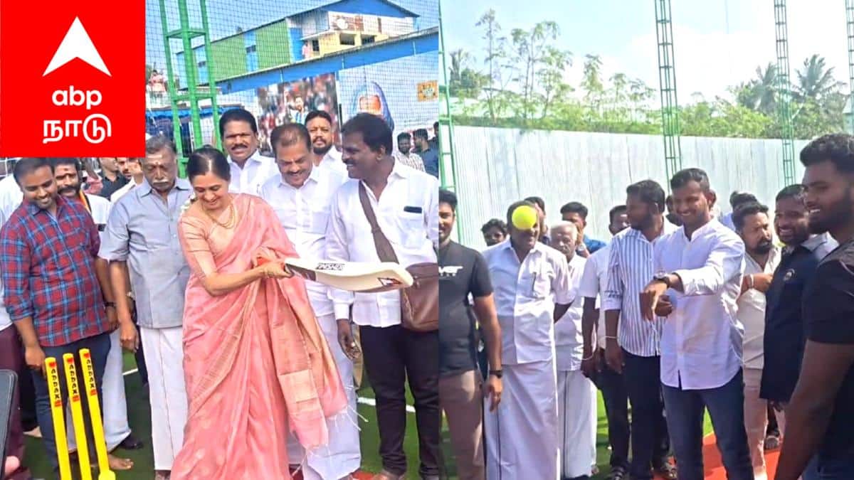 மயிலாடுதுறை: ‘யார்க்கர்’ நடராஜன் பந்துவீச்சில் கிளீன் போல்டான நடிகை தேவயானி!