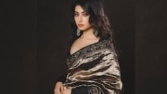 'नव्या नॅशनल क्रश'वर चाहते फिदा; 'या' बॉलिवूड अभिनेत्रीच्या साडी लूकने चाहत्यांना लावलं वेड