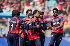 England vs Nepal : डोळ्यांवर विश्वास बसेना! करिअरच्या पहिल्याच चेंडूवर नेपाळच्या पठ्ठ्याने रचला इतिहास, इंग्लंडविरुद्धच्या सामन्यात नेमकं काय घडलं?
