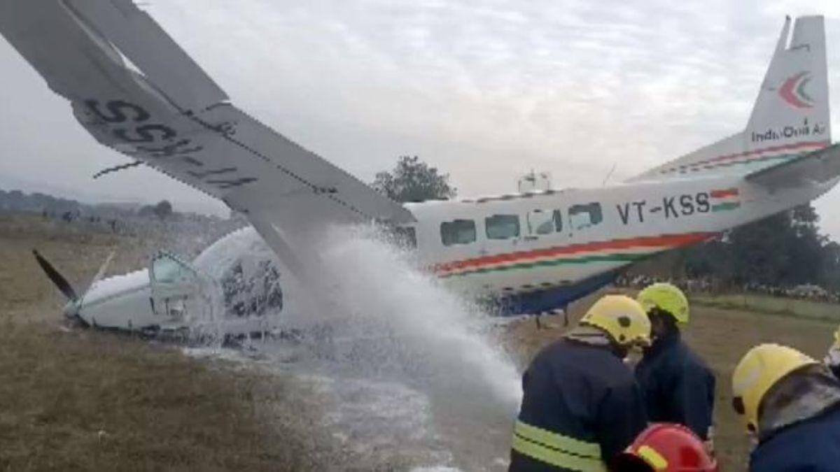 Private Mini Aircraft Crashes In Karnataka, Pilot Among Two Who Eject